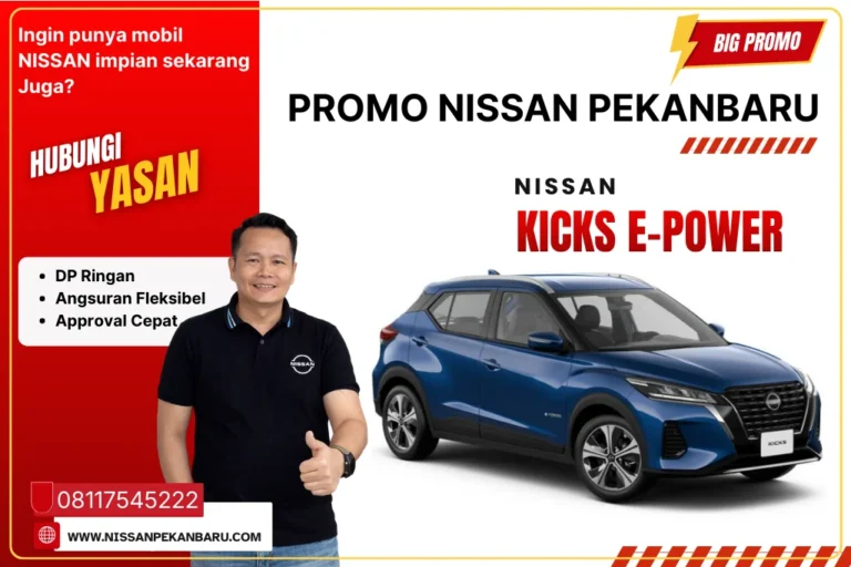 Nissan Kicks e-POWER di Nissan Pekanbaru SM Amin